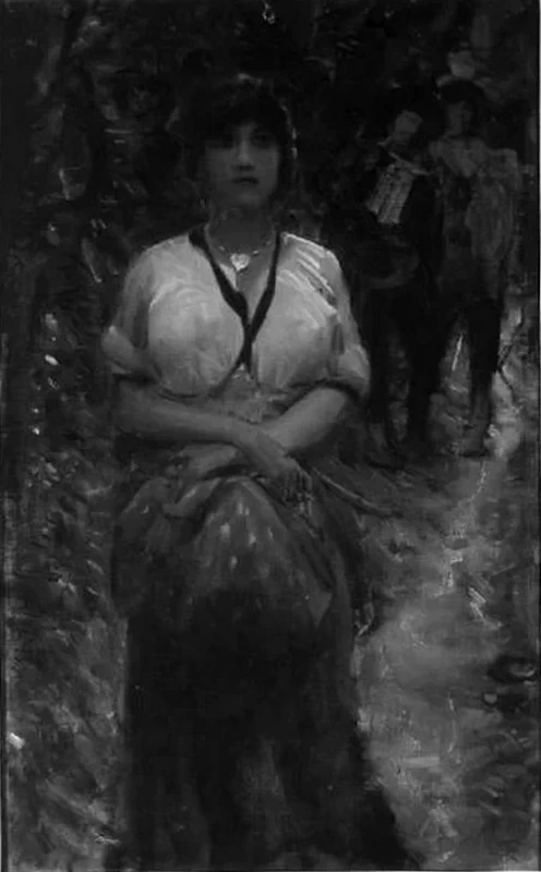 Francesco Paolo Michetti - 200, Studio di giovane donna, Pinacoteca Ambrosiana , Milano
